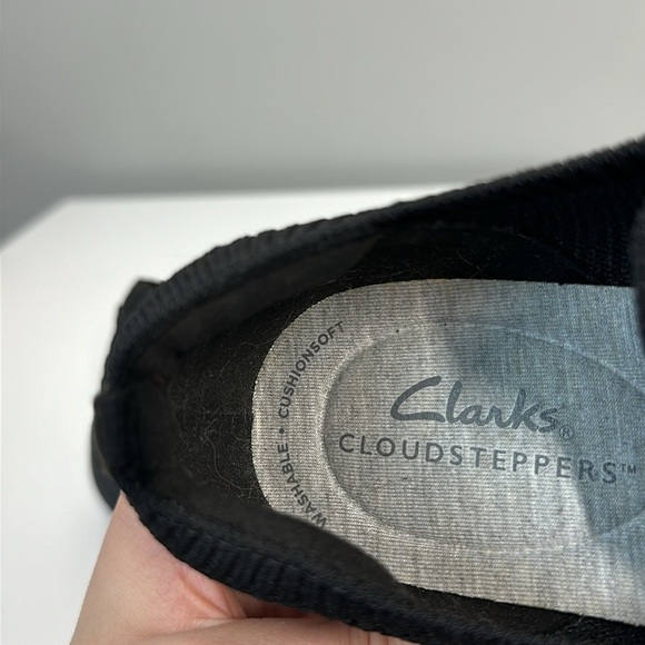 Clarks Cloudsteppers Adella Stride Black Leopard Print Loafers Size 7 - Picture 11 of 15